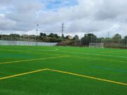 Inauguració de la nova gespa artificial al camp de futbol de Les Cots aquest dissabte