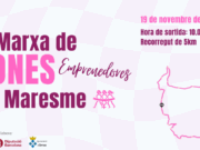 Primera Marxa de Dones Emprenedores al Maresme per reivindicar els drets laborals