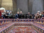 El Monestir de Sigena mostra un nou alfarje a la seva Sala Capitular