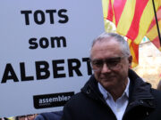 Arxivada la causa contra l’activista de l’ANC acusat de colpejar un mosso durant la visita de Felip VI a Montserrat