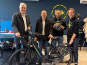 Inauguració del nou servei de bicicletes elèctriques Baik a Manresa