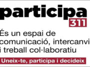 Participa311: 128 plataformes activa a Barcelona que beneficien gairebé 3 milions de persones