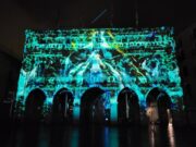 Tall de trànsit a Manresa durant el Festival Jardins de Llum