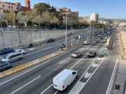 Un 39% dels cotxes previstos han sortit de l’àrea metropolitana fins a les set de la tarda per l’operació sortida