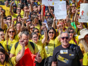 Educació xifra en un 43,77% el seguiment de la vaga a les 17.00 h, amb dades del 90,6% dels centres