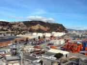 El tràfic de contenidors del port de Barcelona amb els Estats Units cau un 14% i amb la Xina un altre 7%