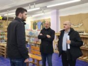 L’alcalde visita el barri de les Escodines el 12 de març