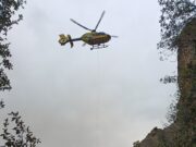 Dos escaladors en estat crític després de caure’ls a sobre pedres mentre feien una via a Montserrat