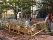 L’Ajuntament de Manresa comença les obres de renovació de l’àrea de jocs de la plaça de la Música