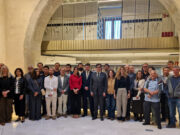 Inauguració de la nova biblioteca municipal al Palau dels Comtes de Centelles