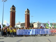 Milers de docents es manifesten a Barcelona en una nova jornada de vaga del sector a tot Catalunya