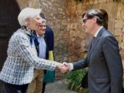 Illa es reuneix amb la presidenta del BCE en el marc d’un fòrum econòmic del Banc d’Espanya