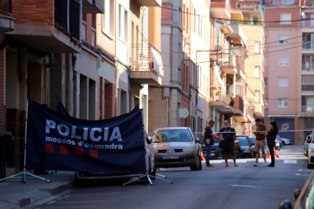 Desplegament dels Mossos pel crim de Carles Vilajosana. Foto: Nia Escolà / ACN